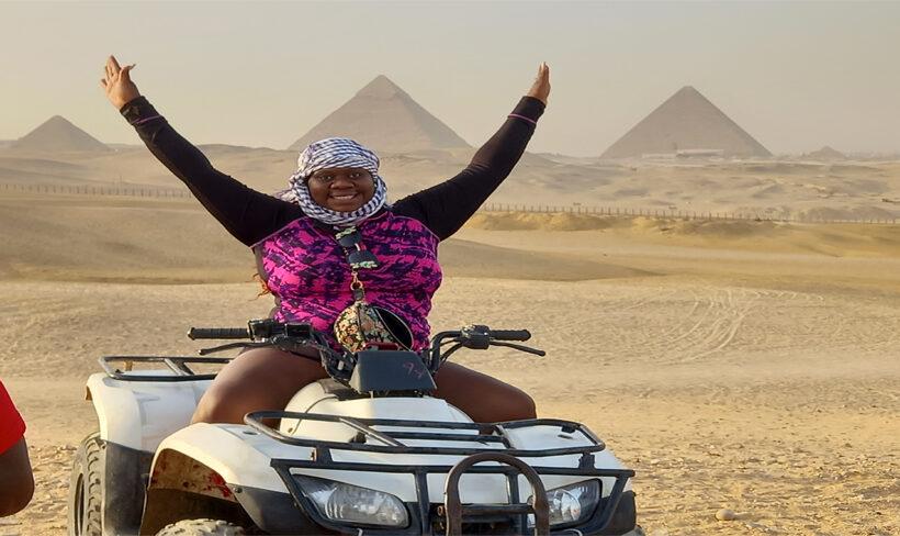 Quad Bike at Giza Pyramids